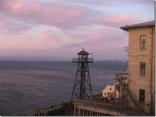 Sunset at Alcatraz